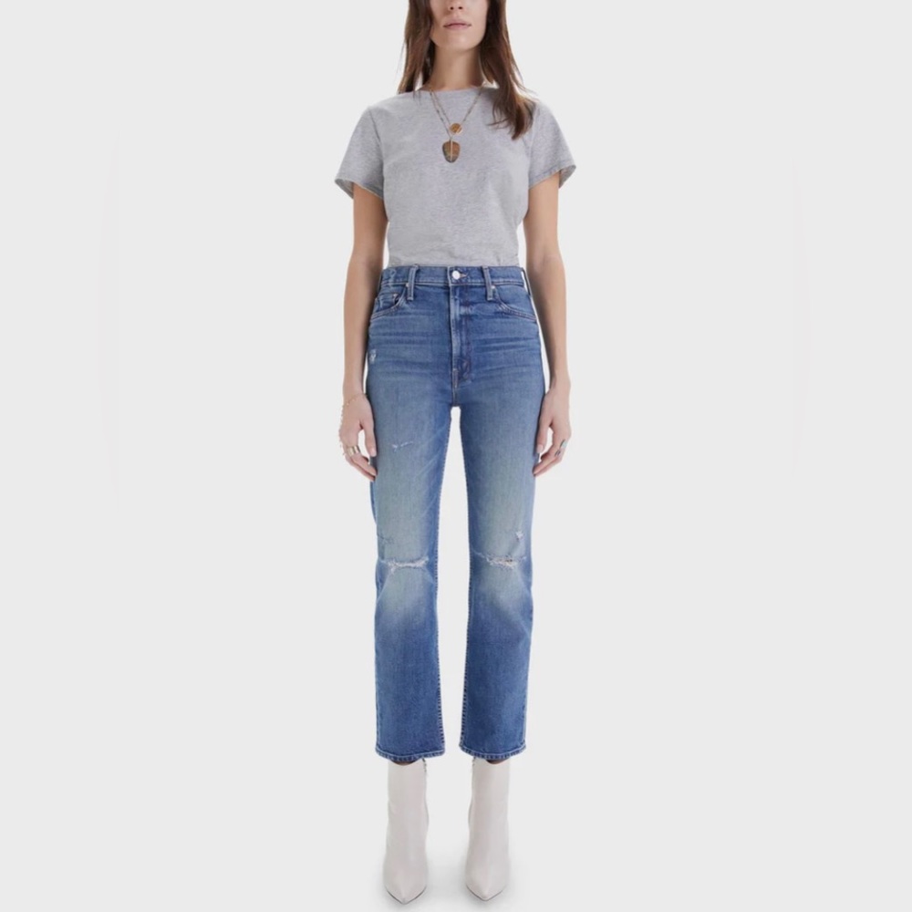 MOTHER High-Waisted Rider Ankle